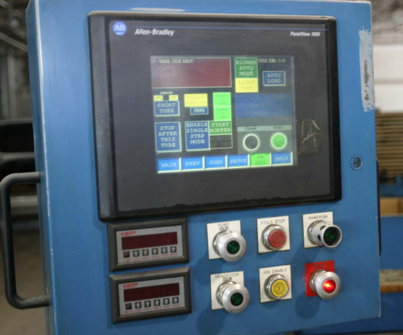 Hautau RC50CCX Tube Cutoff Machine, Machine ID: 4928